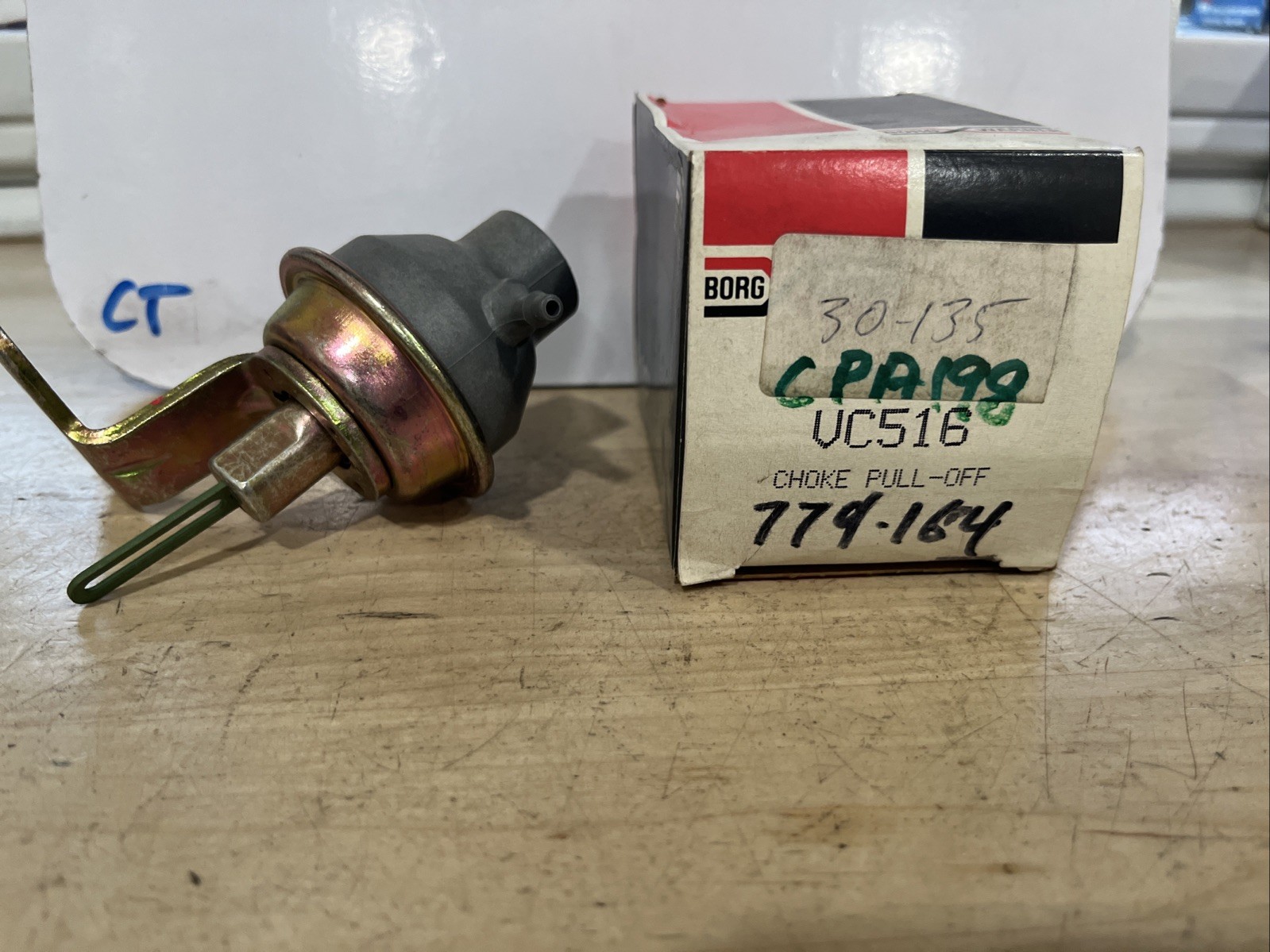 Borg Warner VC516 Carburetor Choke Pull-Off (Standard CPA198) - Image 3