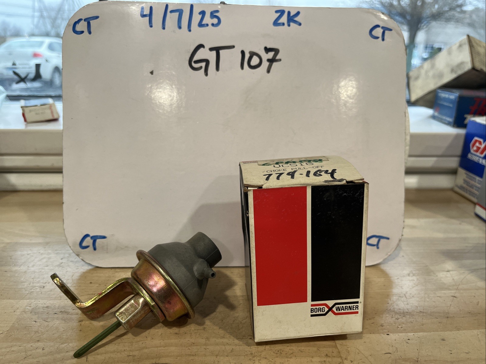 Borg Warner VC516 Carburetor Choke Pull-Off (Standard CPA198)