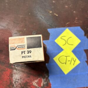 BorgWarner Pigtail Light Socket PT-39 NOS