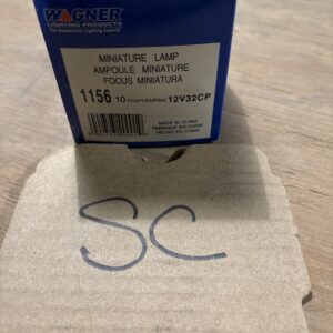 (Box of 10) WAGNER 1156 Miniature Lamp Auto Turn Stop Light Bulb Car Truck 12v