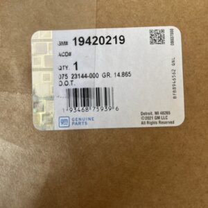 Brand New Genuine GM OEM Inflator Restraint Genuine GM# 19420219 Pontiac Vibe