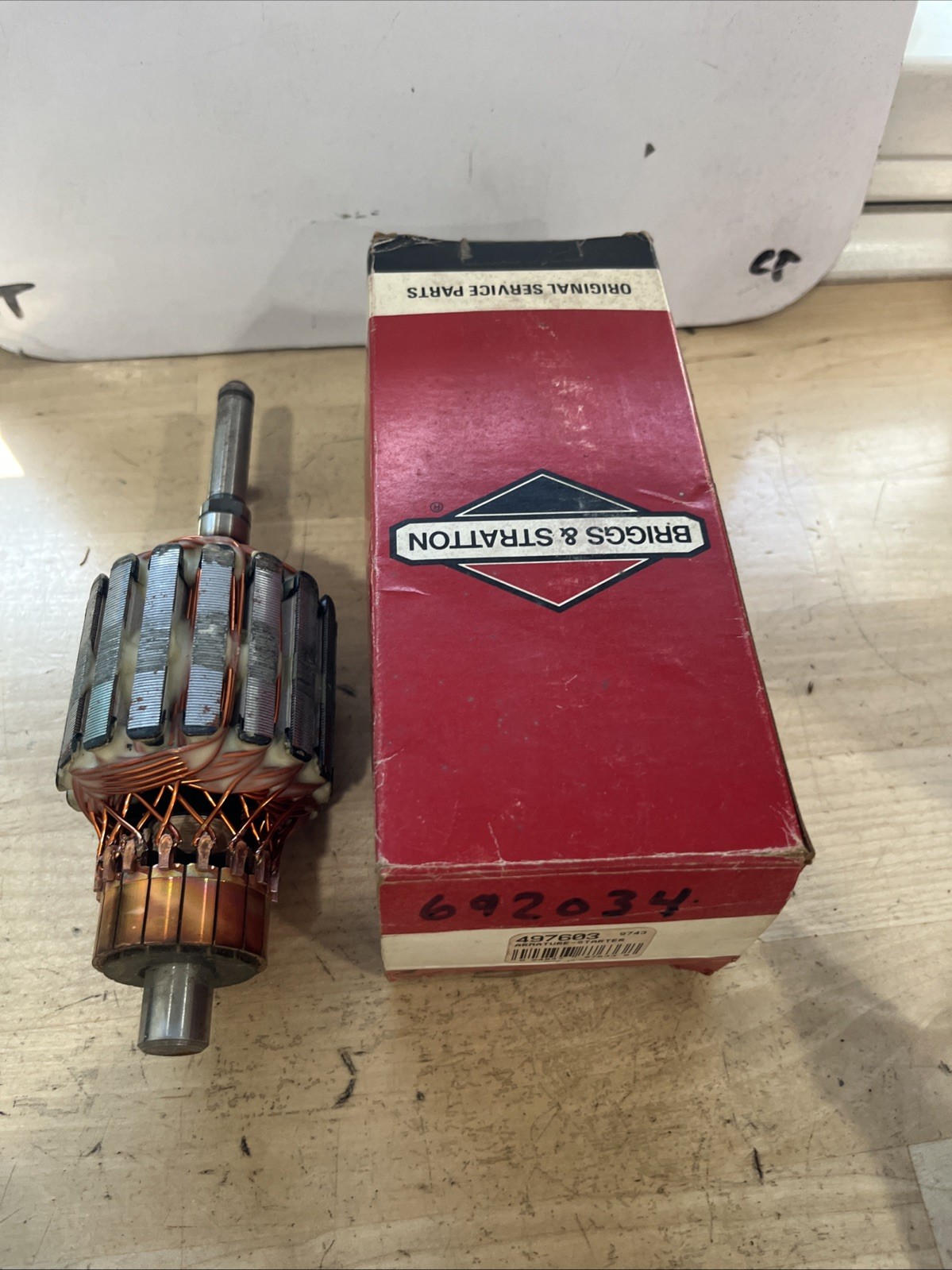 Briggs & Stratton 497603 Armature Starter Nos Oem Genuine Part - Image 5
