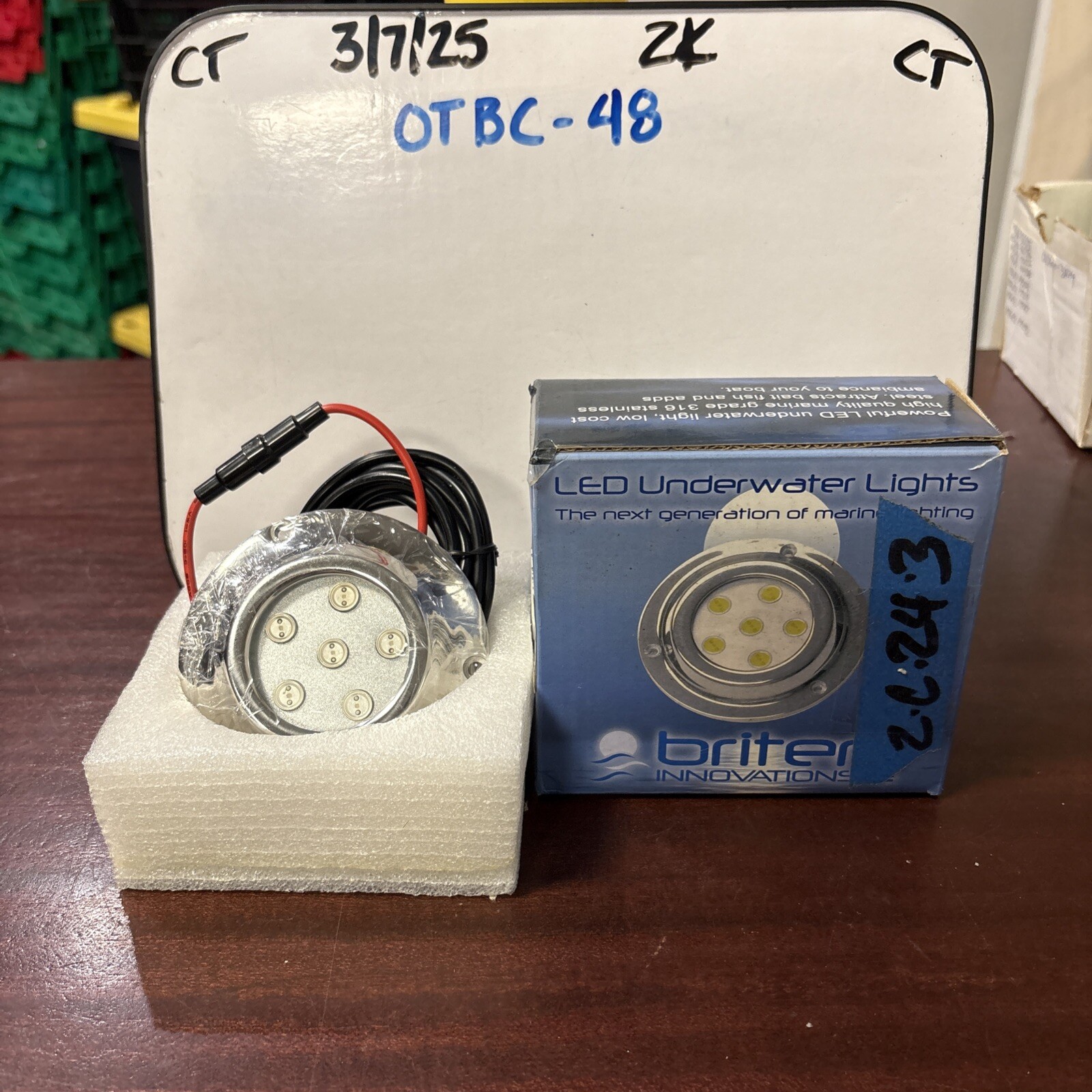 Briter Innovations LED Underwater Light BL-GR (NC) 09032114