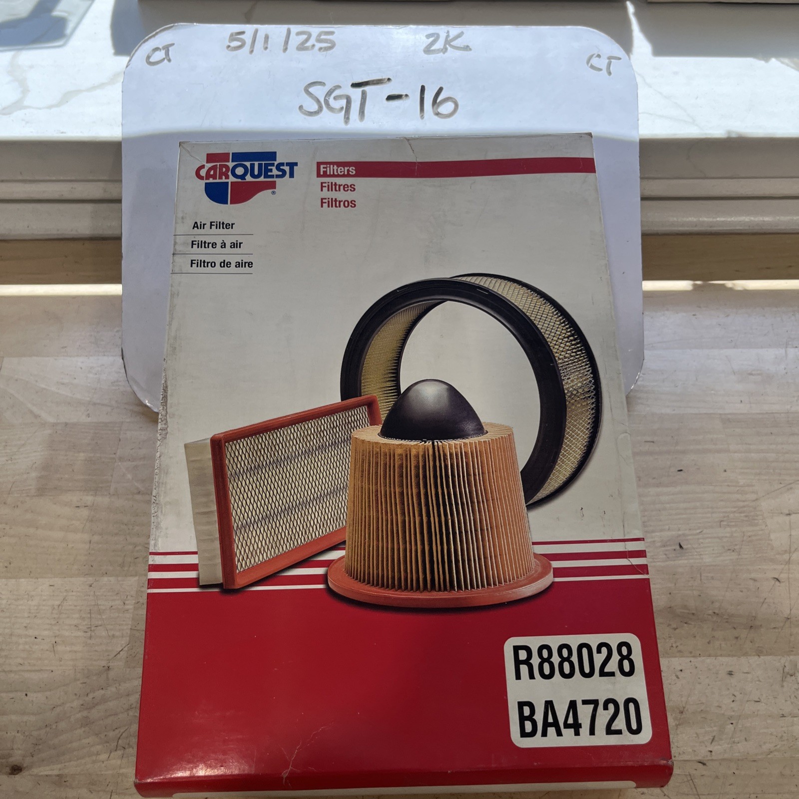 CARQUEST R88028 Air Filter (BA4720)