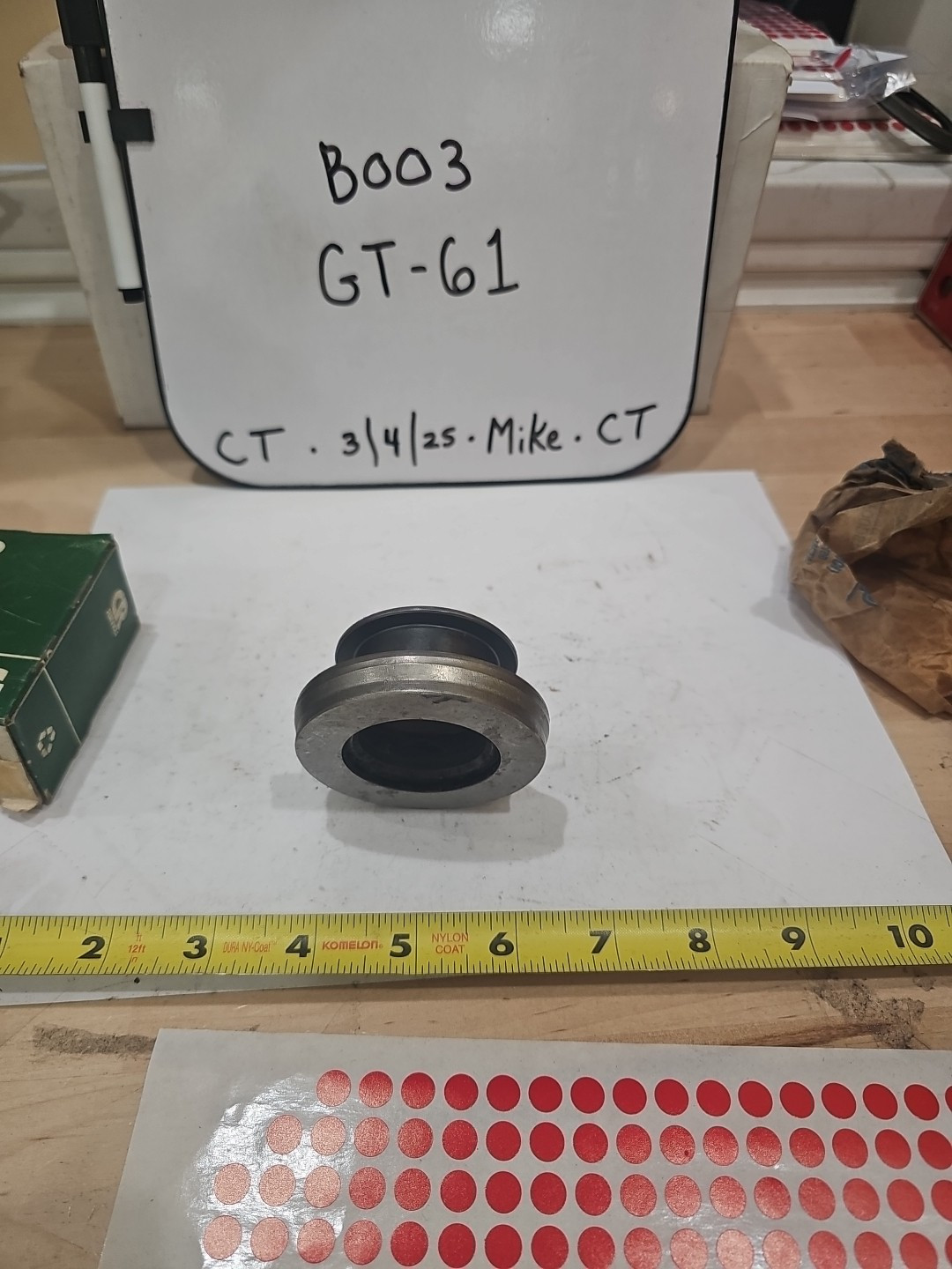 CR N1488 Ram Clutch Release Bearing 488; Diaphragm Style, Flat Face for GM - Image 4