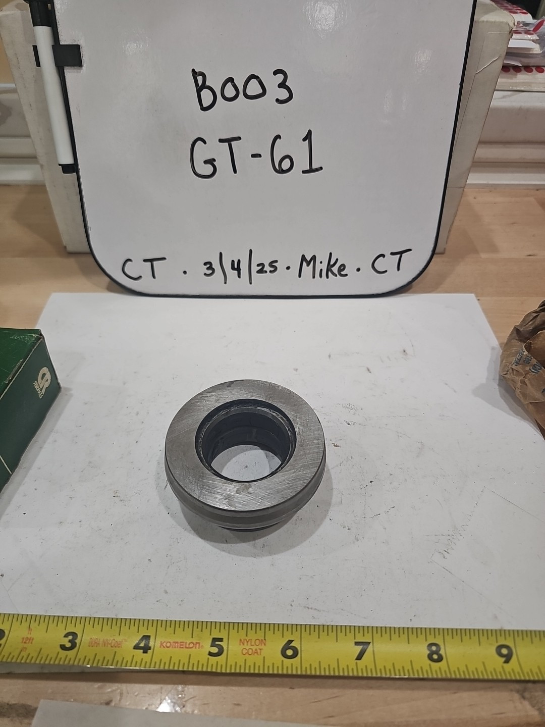 CR N1488 Ram Clutch Release Bearing 488; Diaphragm Style, Flat Face for GM - Image 5