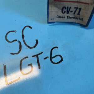 CV71 CT71 Carburetor Choke Thermostat Standard Motors Hygrade