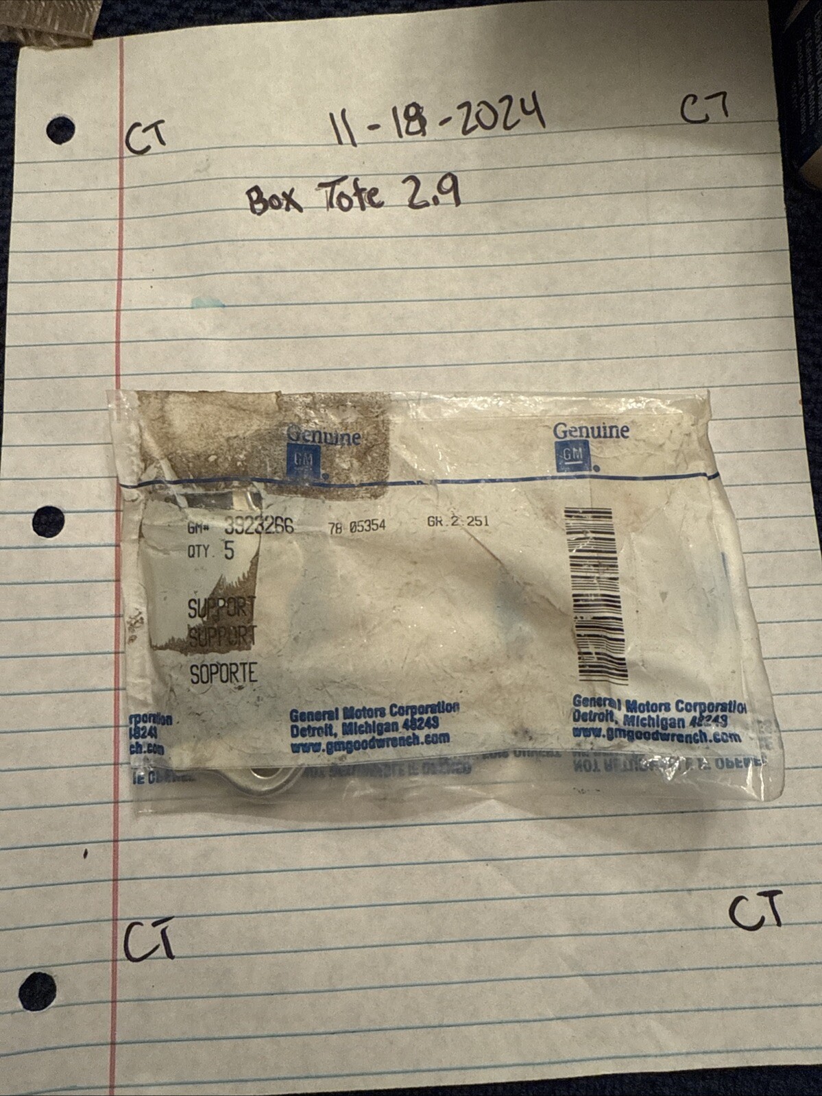 Camaro Gm Small Block Spark Plug Wire Separator Retainers,Chevelle/Nova QTY 5