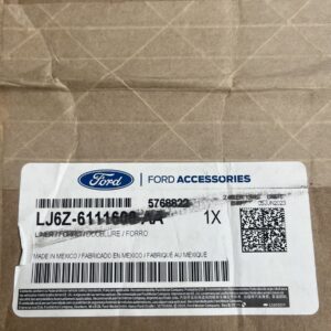 Cargo Area Liner-Protector - Black FORD OEM ACCESSORIES LJ6Z-6111600-AA