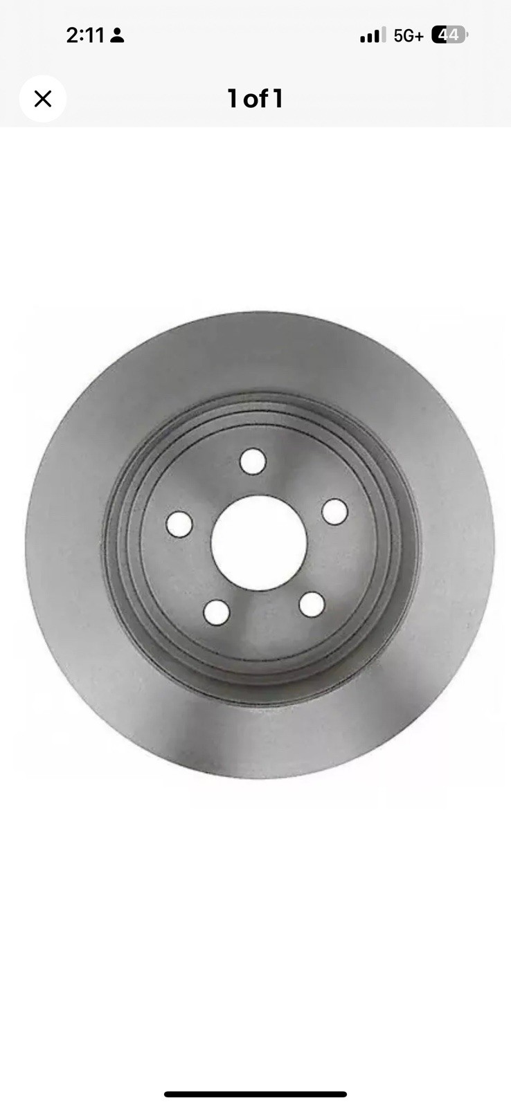 Carquest Wearever Brake Rotor BDRYH141857 - Image 3