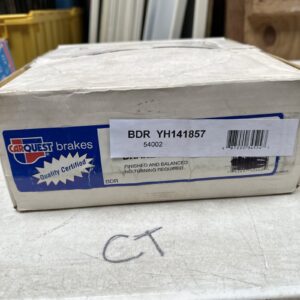 Carquest Wearever Brake Rotor  BDRYH141857