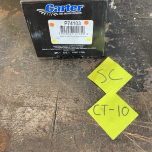 Carter P74103 EFI In-Tank Electric Fuel Pump And Strainer Set