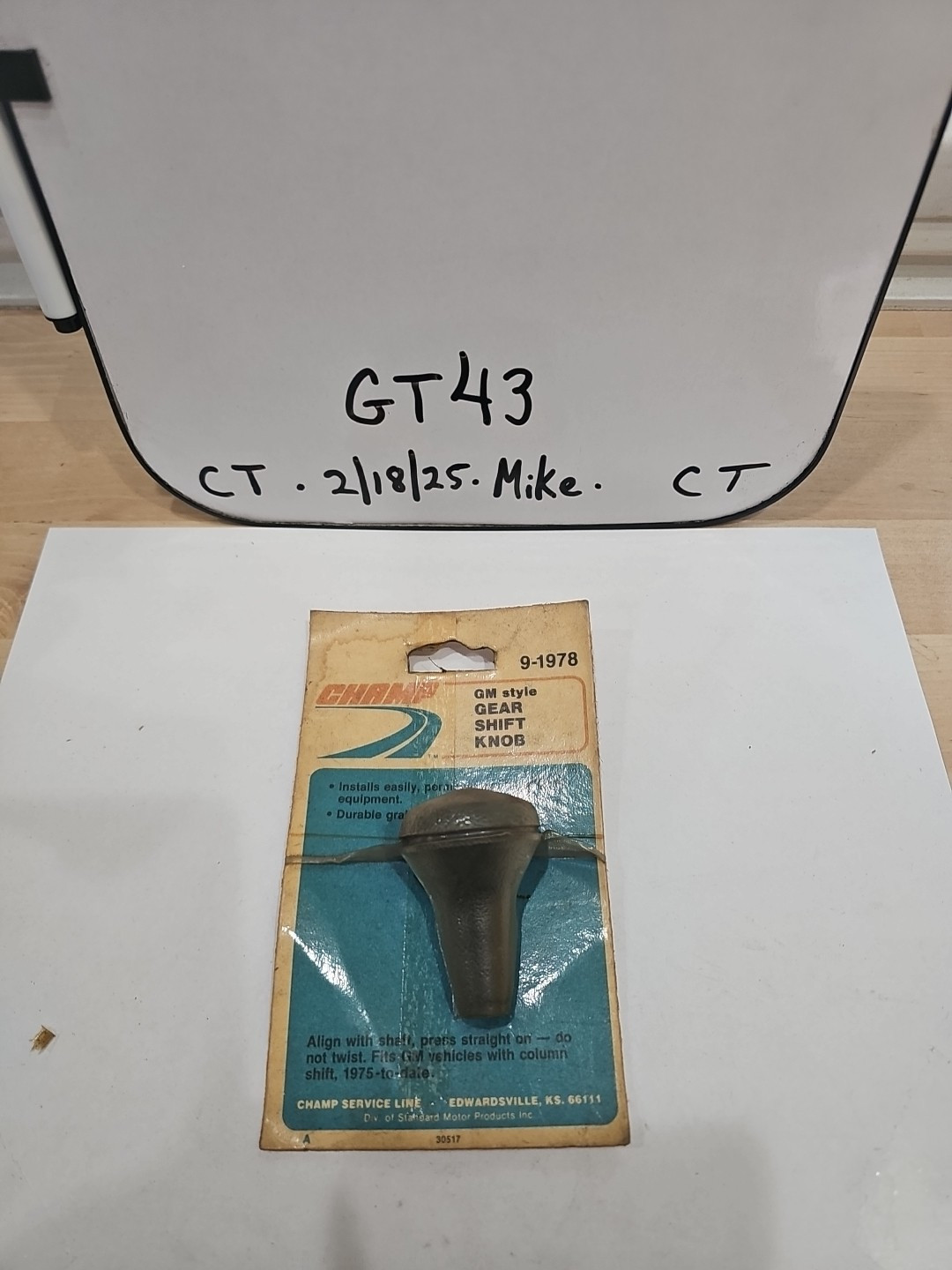 Champ 9-1978 GM Style Gear Shift Knob - Image 3