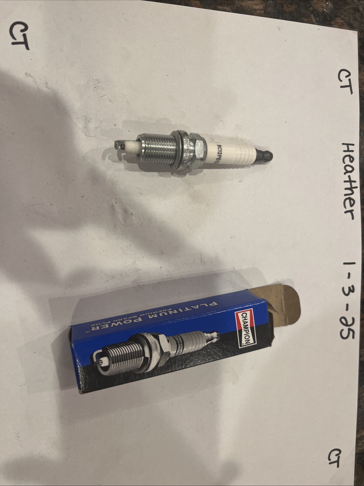 Champion 3034 RC12PEC5 PLATNM PWR PLUG - Image 3