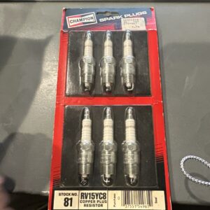Champion RV15YC8 Spark Plugs Qty 6 NOS