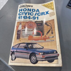 Chilton HONDA CIVIC/CRX 1984-91 Automotive Repair Manual (#8302)