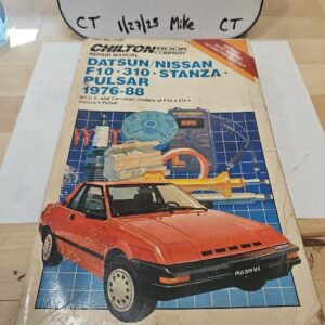 Chilton Repair Manual #7196 1976-1988 Datsun Nissan F10 310 Stanza Pulsar