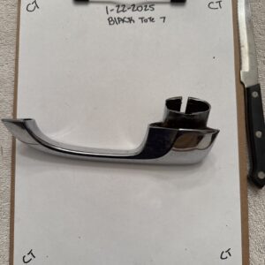 Corvette door handle - LEFT HAND - 1963-4 - GM# 9702887 - light blemishes