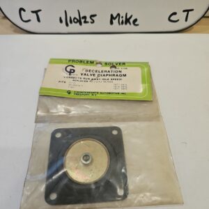 Counter Parts Problem Solver DD3146 Carburetor Deceleration Valve Diaphragm