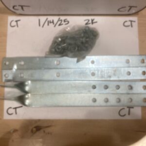 Custom Accessories Inc. Mounting Bracket Pair (12” X 18” Mud Flap)