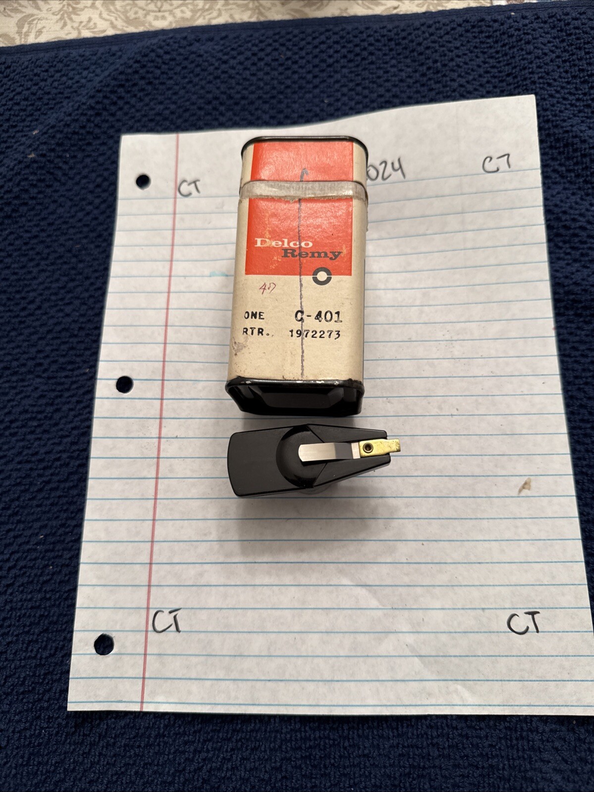 DELCO REMY NOS C401 ROTOR DISTRIBUTOR C 401 1972273 - Image 3