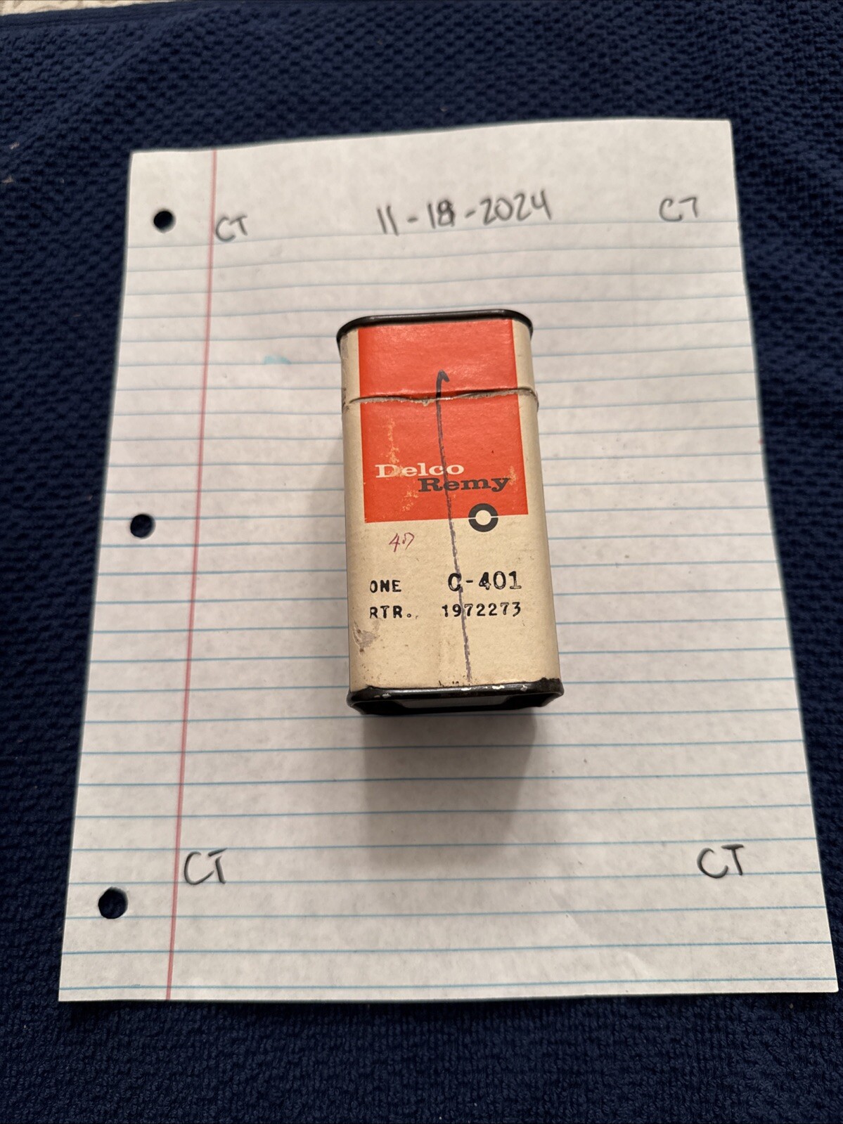 DELCO REMY NOS C401 ROTOR DISTRIBUTOR C 401 1972273