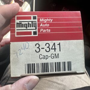 DISTRIBUTOR CAP MIGHTY 3-341 NOS NIB also # D315A # DR455 GM 4 cylinder