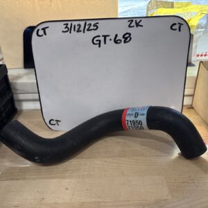 Dayco 71950 Upper Radiator Hose, Black