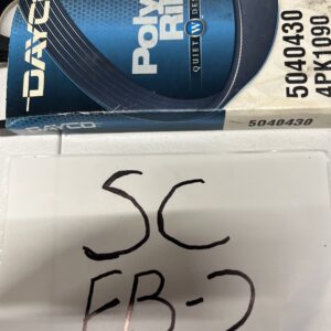 Dayco Poly-Rib Quiet Design Serpentine Belt 5040430 (4PK1090)