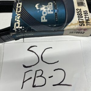 Dayco Poly-Rob Quiet Design Serpentine Belt 5070852 (7PK2165)