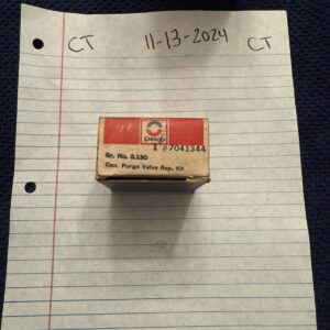 Delco 7041344 Can Purge Valve Repair Kit