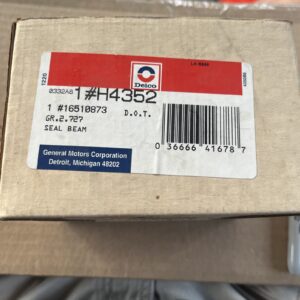 Delco / H4352 Genuine GM 1991-1997 Chevrolet Olds Pontiac Sealed Beam 16510873