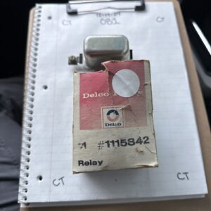 Delco Remy 1115842 Relay 24 Volt