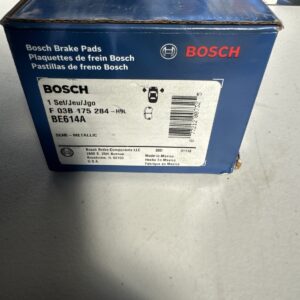 Disc Brake Pad Set-Blue Brake Pads Front Bosch BE614A