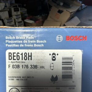 Disc Brake Pad Set-Blue Brake Pads with Hardware Front Bosch BE618H