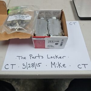 Disc Brake Pad Set-OEX Disc Brake Pad Wagner OEX1108