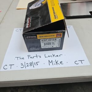 Disc Brake Pad Set-Performance Ultra Premium Ceramic Pads Akebono ASP1012A