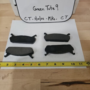 Disc Brake Pad Set Premium Organic Rear BECK/ARNLEY 082-1389 90-93 Miata