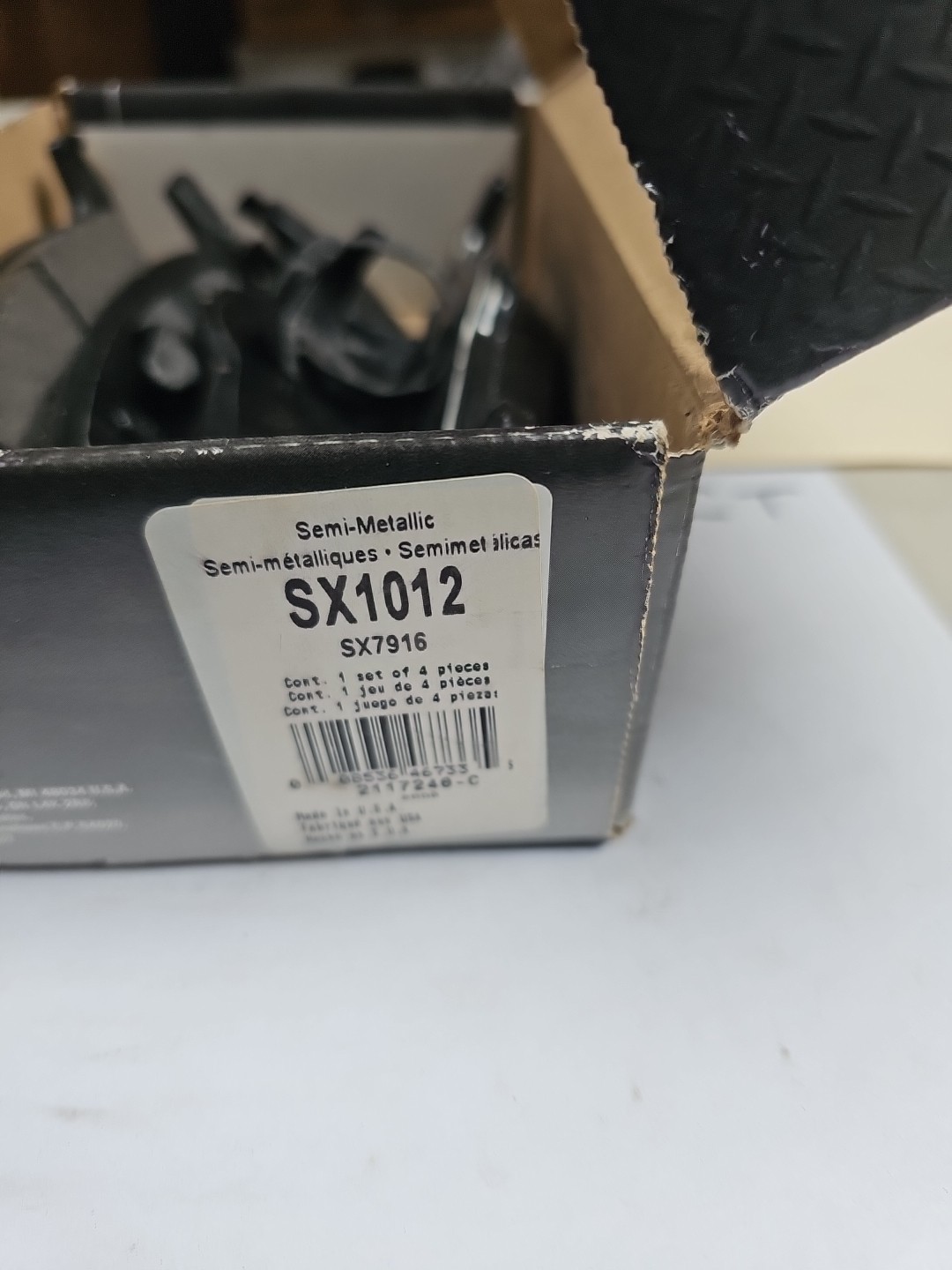 Disc Brake Pad Set-SevereDuty Disc Brake Pad Wagner SX1012 - Image 3