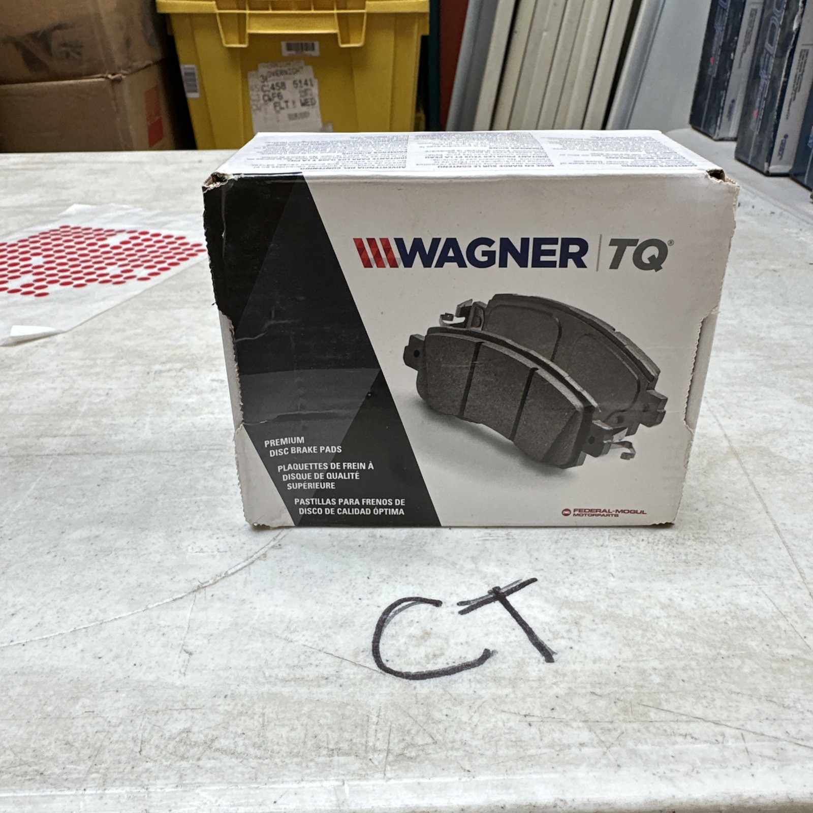 Disc Brake Pad Set-ThermoQuiet Disc Brake Pad Wagner QC1569 fits 12-19 Fiat 500