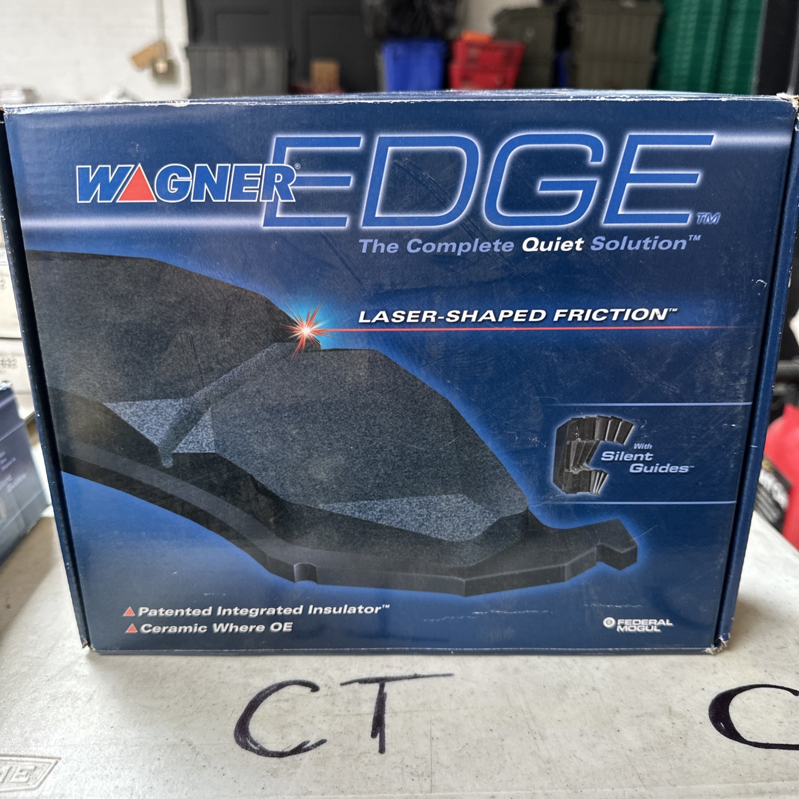 Disc Brake Pad Set-ThermoQuiet Disc Brake Pad Wagner QC730B