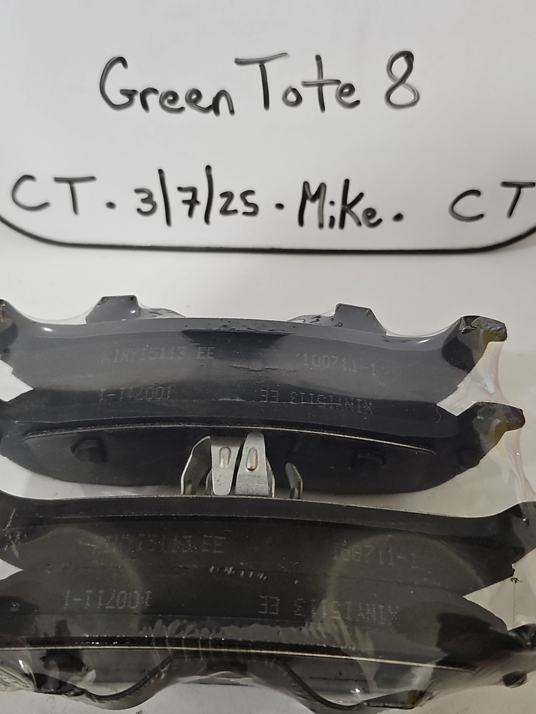 Disc Brake Pads Integrally Molded Motorcraft BR-3 XINY15113EE - Image 3