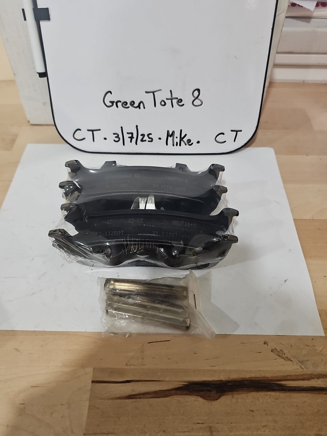 Disc Brake Pads Integrally Molded Motorcraft BR-3 XINY15113EE