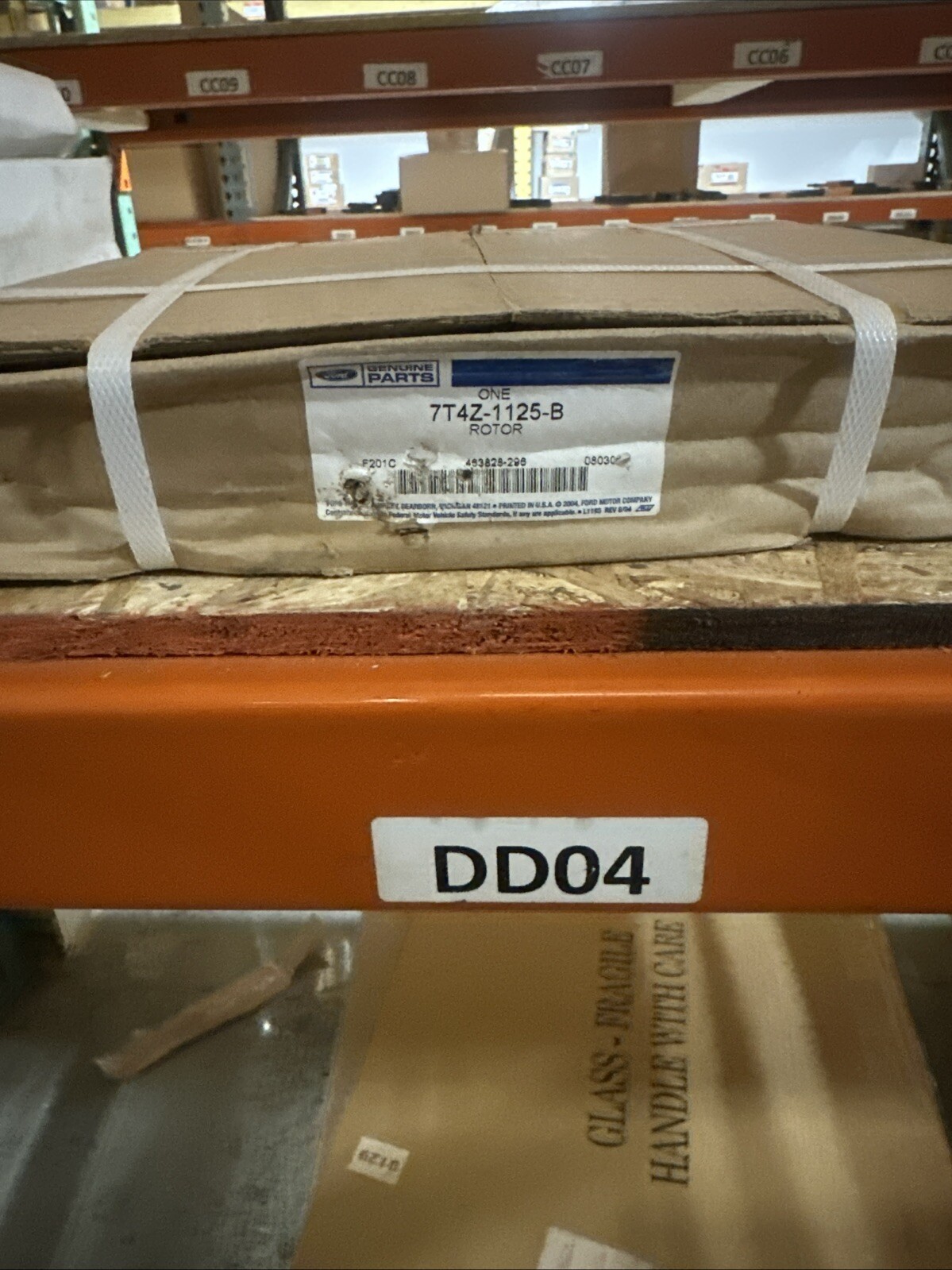 Disc Brake Rotor For 2007-2008 7T4Z-1125-B