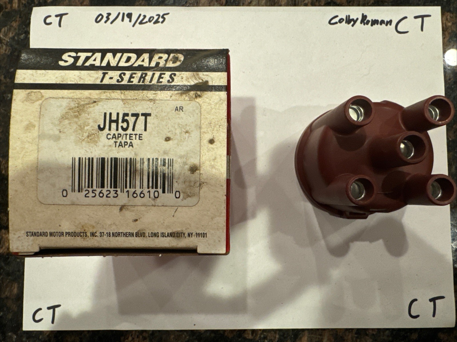 Distributor Cap Standard JH57T
