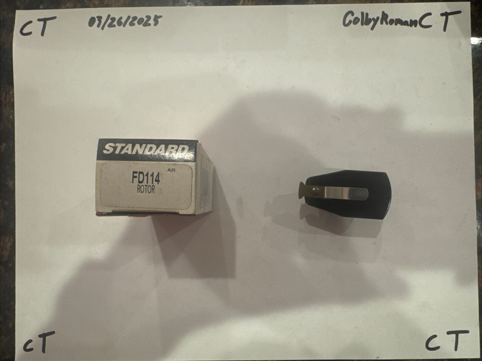 Distributor Rotor Standard FD-114