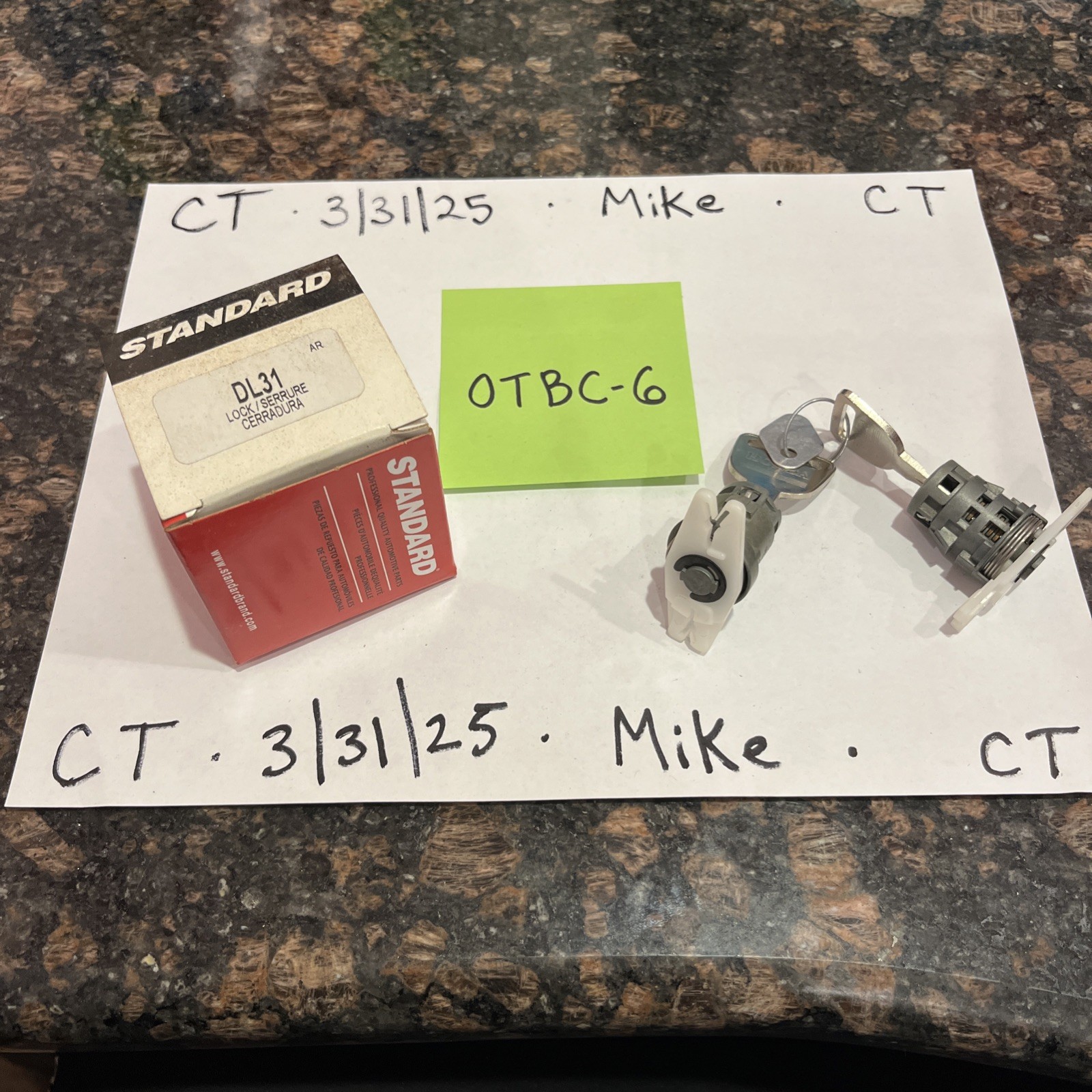 Door Lock Kit for DelSol, Civic, Vigor, Integra, Prelude, CRX Standard DL31