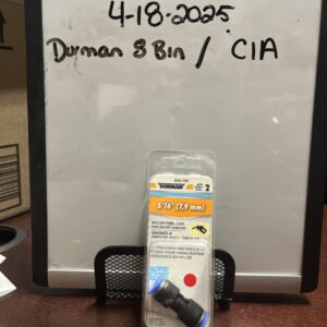 Dorman 800-191 Nylon Fuel Line Unions - 5/16 In. - 1 Only
