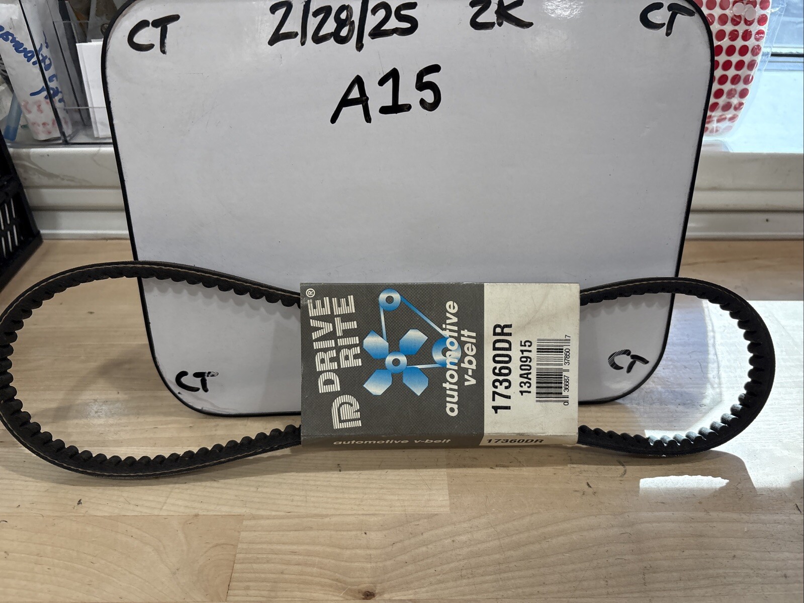 Drive Rite By Dayco 17360DR Premium Utility V-belt