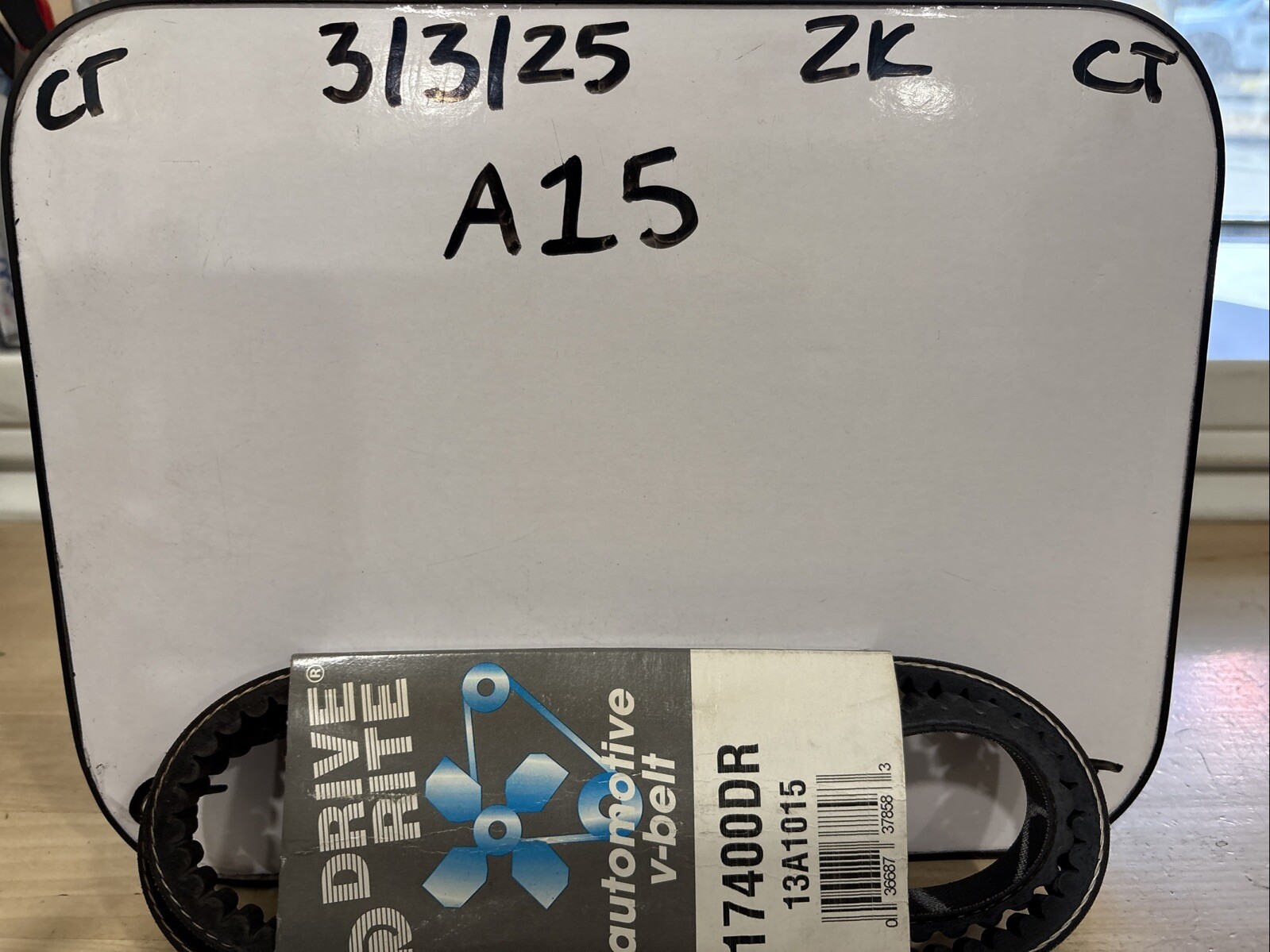 Drive-Rite By Dayco 17400DR Accessory Drive Belt V-Belt Spun Cog